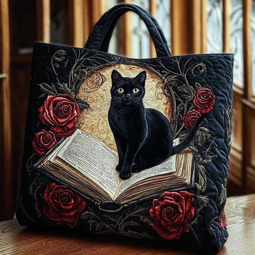 Mysti Kedi Yastıklı Tote Çanta