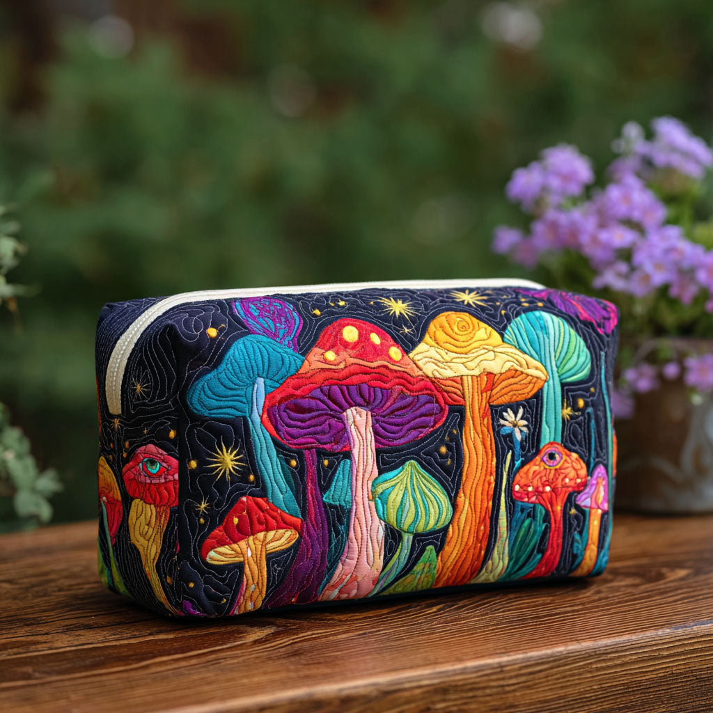 Groovy Shroom Yastıklı Makyaj Çantası