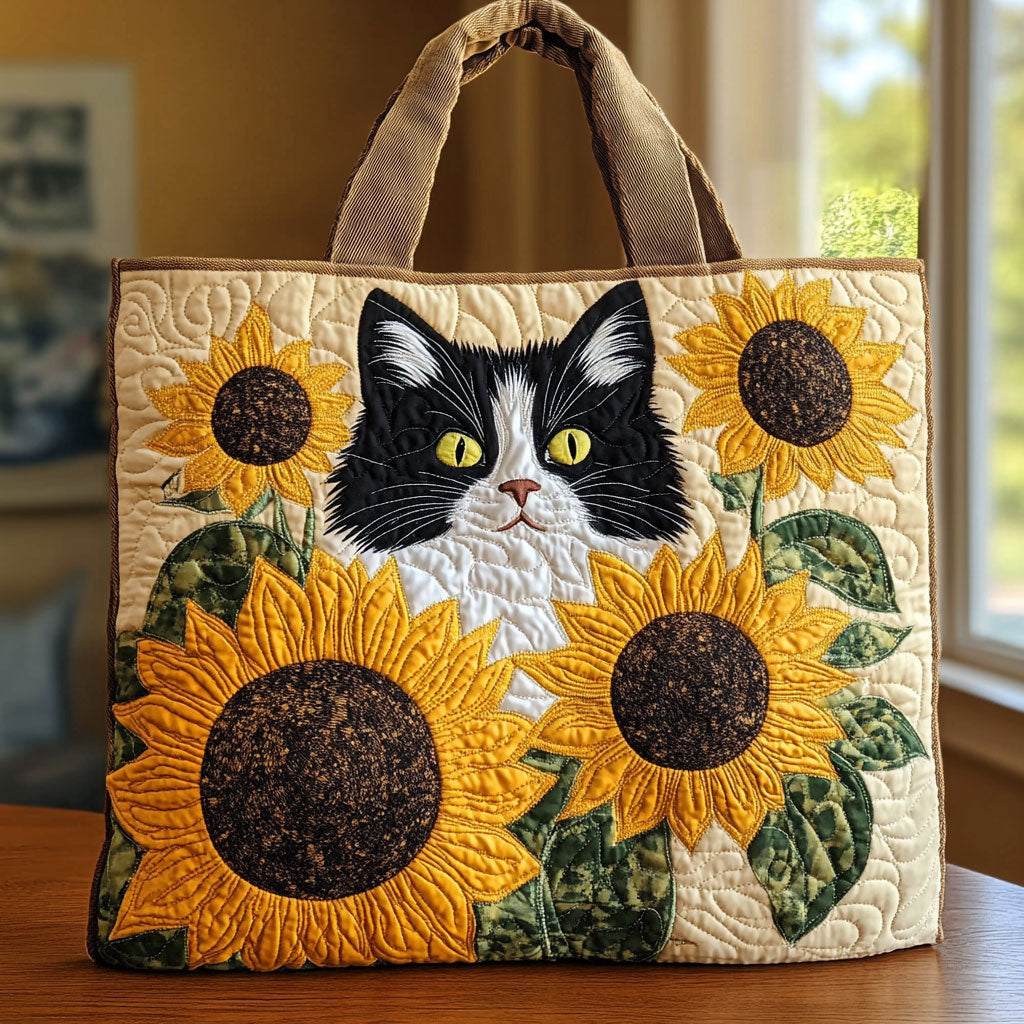 Amber Paws Dikişli Tote Çanta